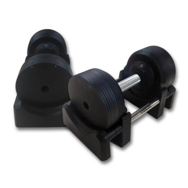 Vigor 23.5kg Smartlock Adjustable Dumbbell (4 to 23.5kg Pair)