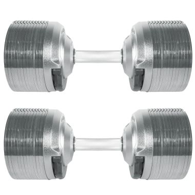 Vigor 41.5kg Smartlock Adjustable Dumbbell (4 to 41.5kg Pair)