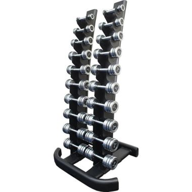 Commercial Chrome Dumbbell Package (1-10kg)