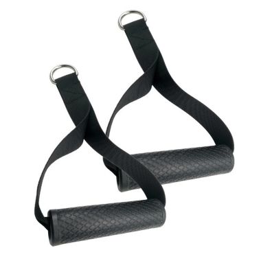 Rubber D Handle Cable Attachment (Pair)