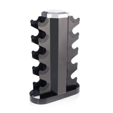 5-Pair Vertical Dumbbell Rack for Hex Dumbbells (Tower)