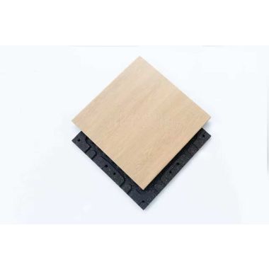 Vigor Proguard Rubber Wood Top Mat (100 x 100 x 2cm)