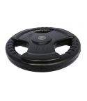 10KG Rubberize Tri-Grip Weight Plate