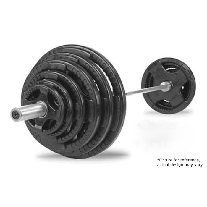 127.5kg Olympic Barbell Set (Assorted Design)