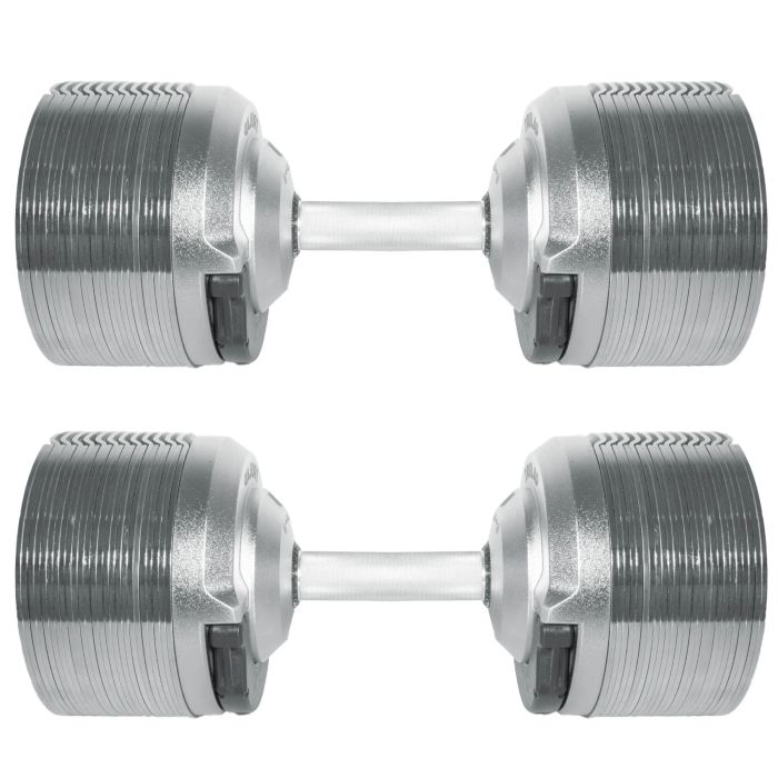 Vigor 41.5kg Smartlock Adjustable Dumbbell (4 to 41.5kg Pair)