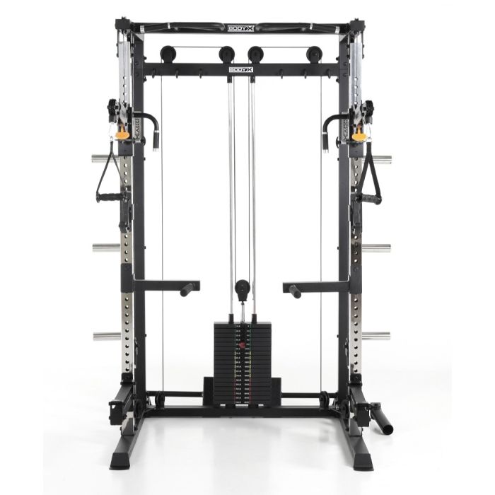 Bodyx CM6 Half Rack with Dual Cable (90kg weight stack)