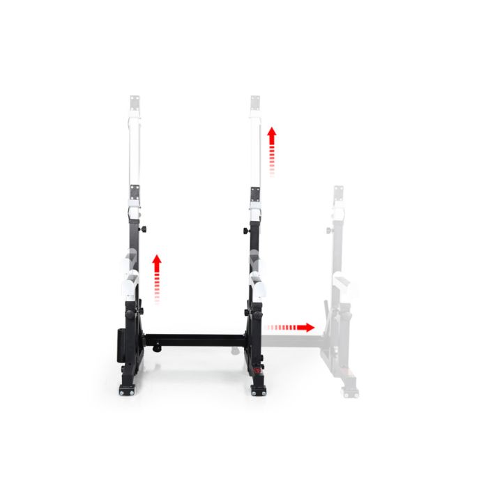 Vigor Folding Adjustable Squat Stand (Display Set, FOC Folding bench)