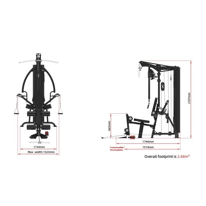 Vigor Xpress Pro Home Gym Station