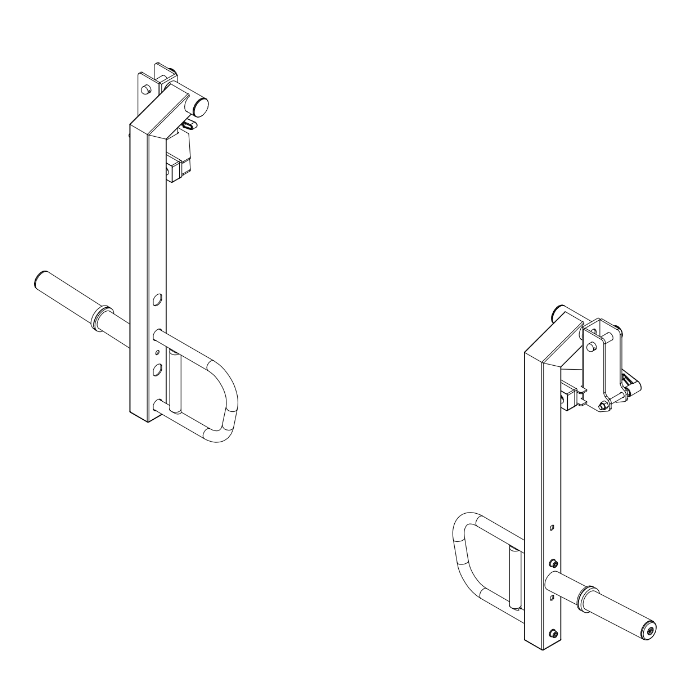 Jammer Arms for General rack (70 x 50mm Upright)