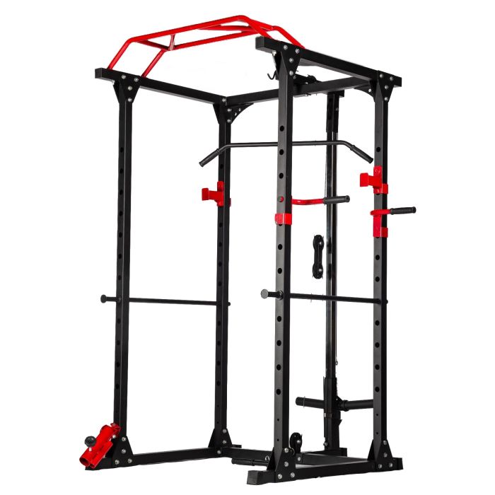 Power Rack with Lat Attachment