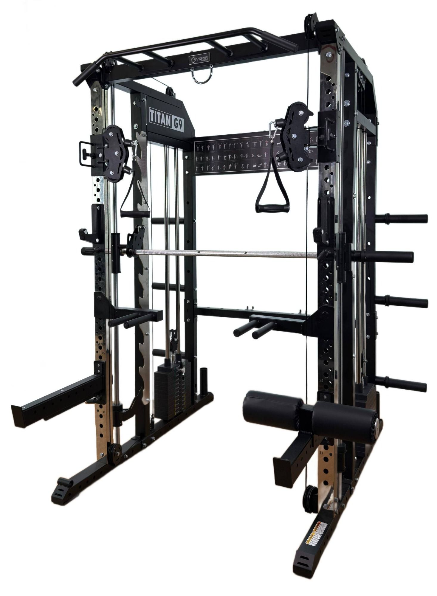 Body Power Titan Functional Trainer Titan Fitness Plate Loaded
