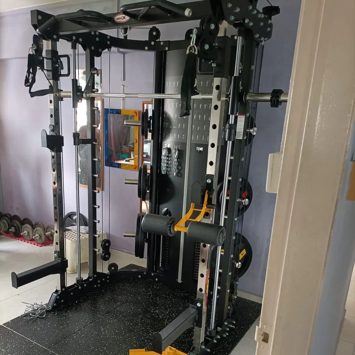 Bodyx Smith machine  #homegymsg #sgfitness #sgfitfam #homegym #gymequipment #homegymsetup