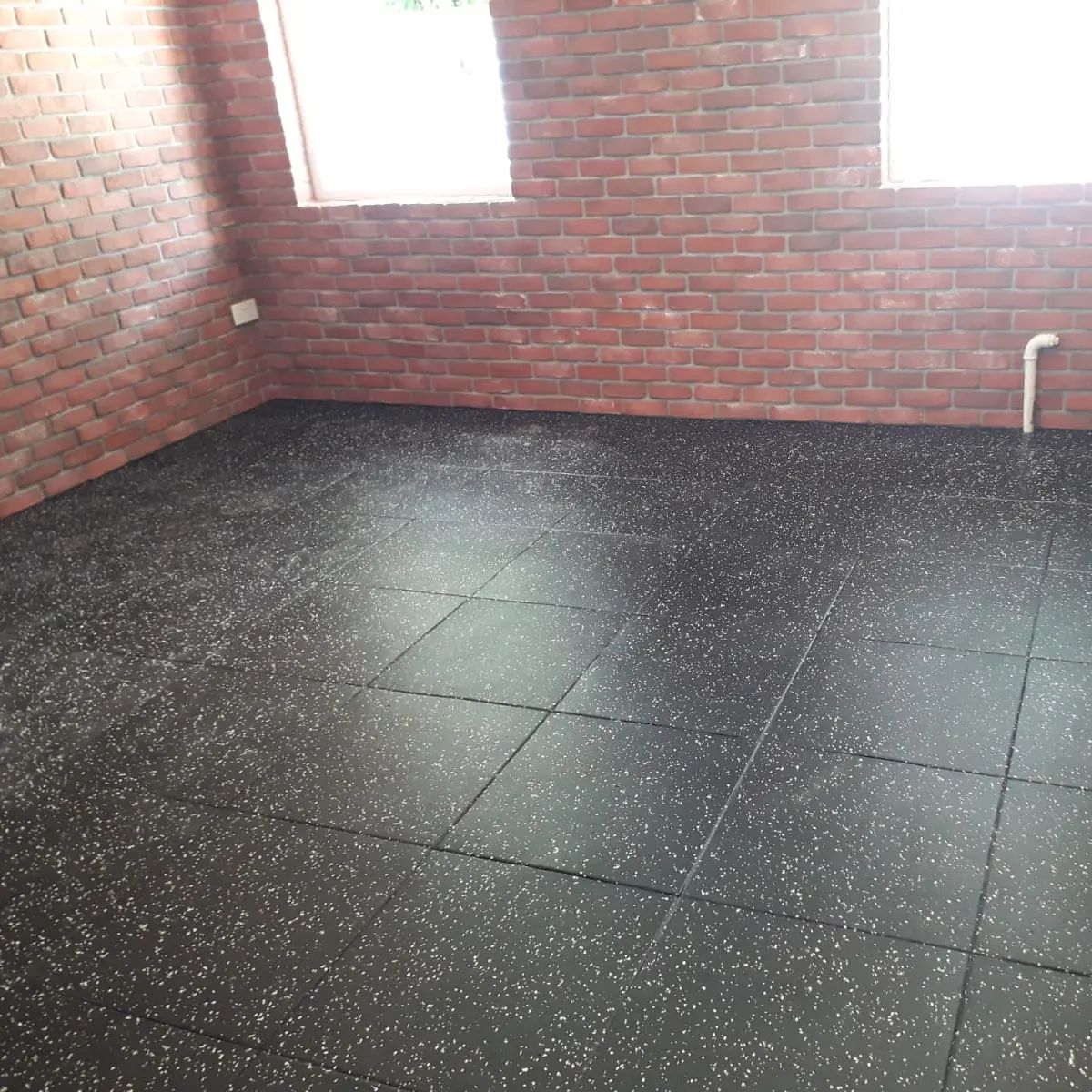 Proguard rubber gym tile.  #homegymsg #sgfitness #sgfitfam #homegym #gymequipment #homegymsetup