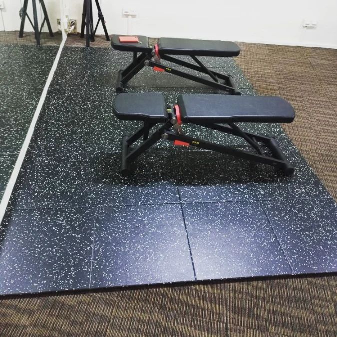 Simple bench and mat setup  #homegymsg #sgfitness #sgfitfam #homegym #gymequipment #homegymsetup