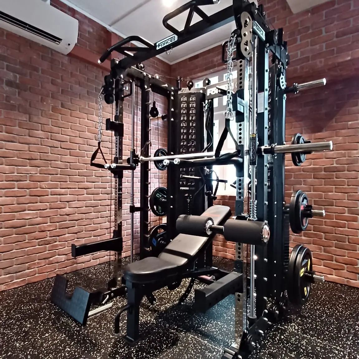 A beautiful home gym setup to end 2022.  #homegymsg #sgfitness #sgfitfam #homegym #gymequipment #homegymsetup