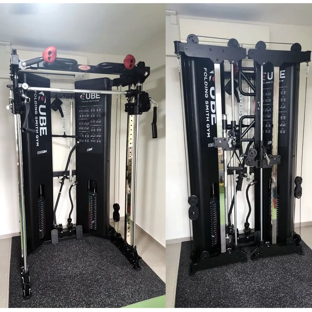 Space constraint? Try this! Bodyx Cube.   #homegymsg #sgfitness #sgfitfam #homegym #gymequipment #homegymsetup