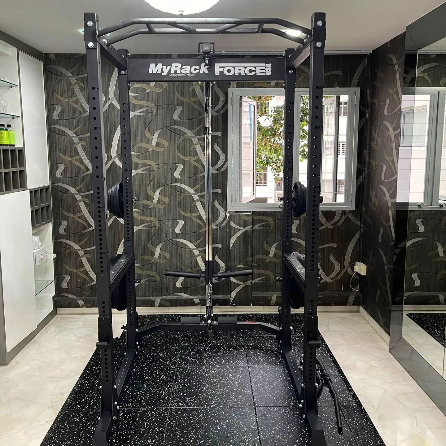 Myrack power rack  #homegymsg #sgfitness #sgfitfam #homegym #gymequipment #homegymsetup