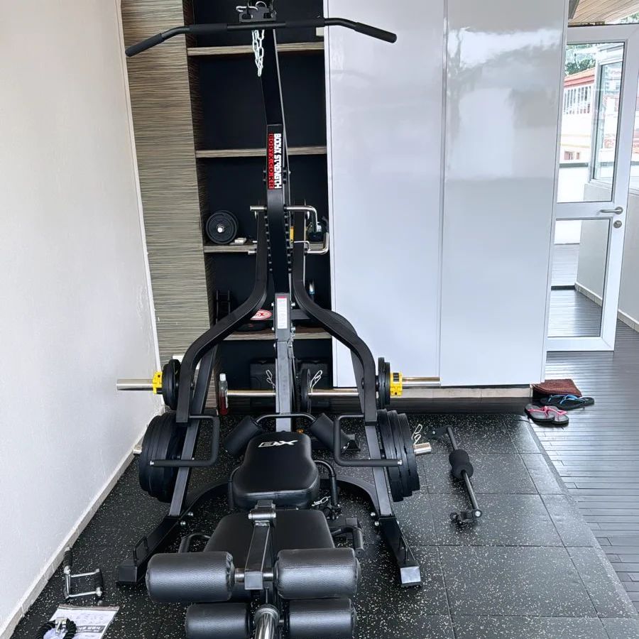 Leverage gym with bx-11 bench.