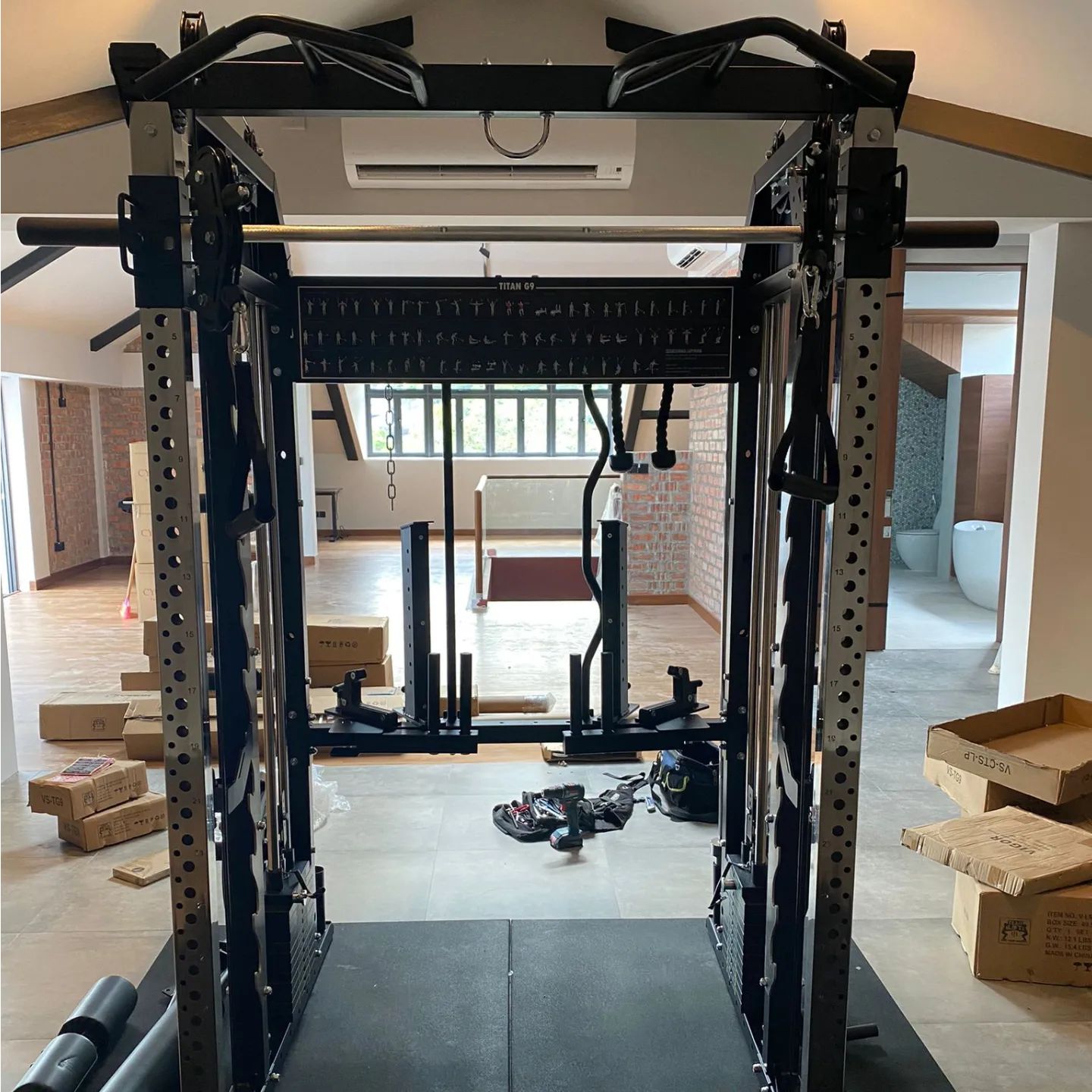 Vigor Titan G9 setup  #homegymsg #sgfitness #sgfitfam #homegym #gymequipment #homegymsetup