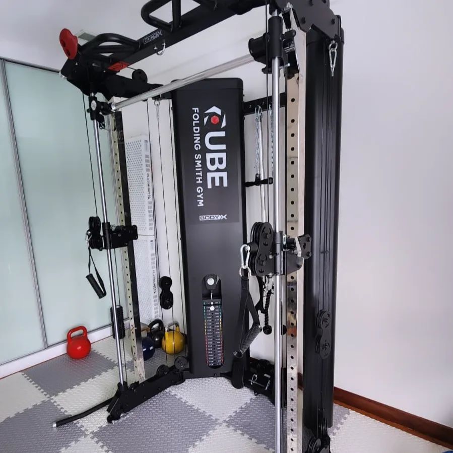 Looking for a compact all in one trainer for your home gym? Check out this badass!  #homegymsg #sgfitness #sgfitfam #homegym #gymequipment #homegymsetup