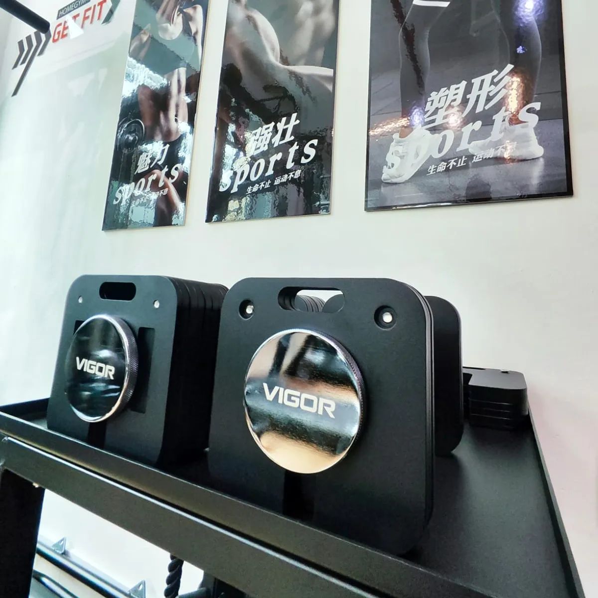 Check out our most affordable adjustable dumbbell that is solid, quick to change weights and comes with a 10 years warranty!