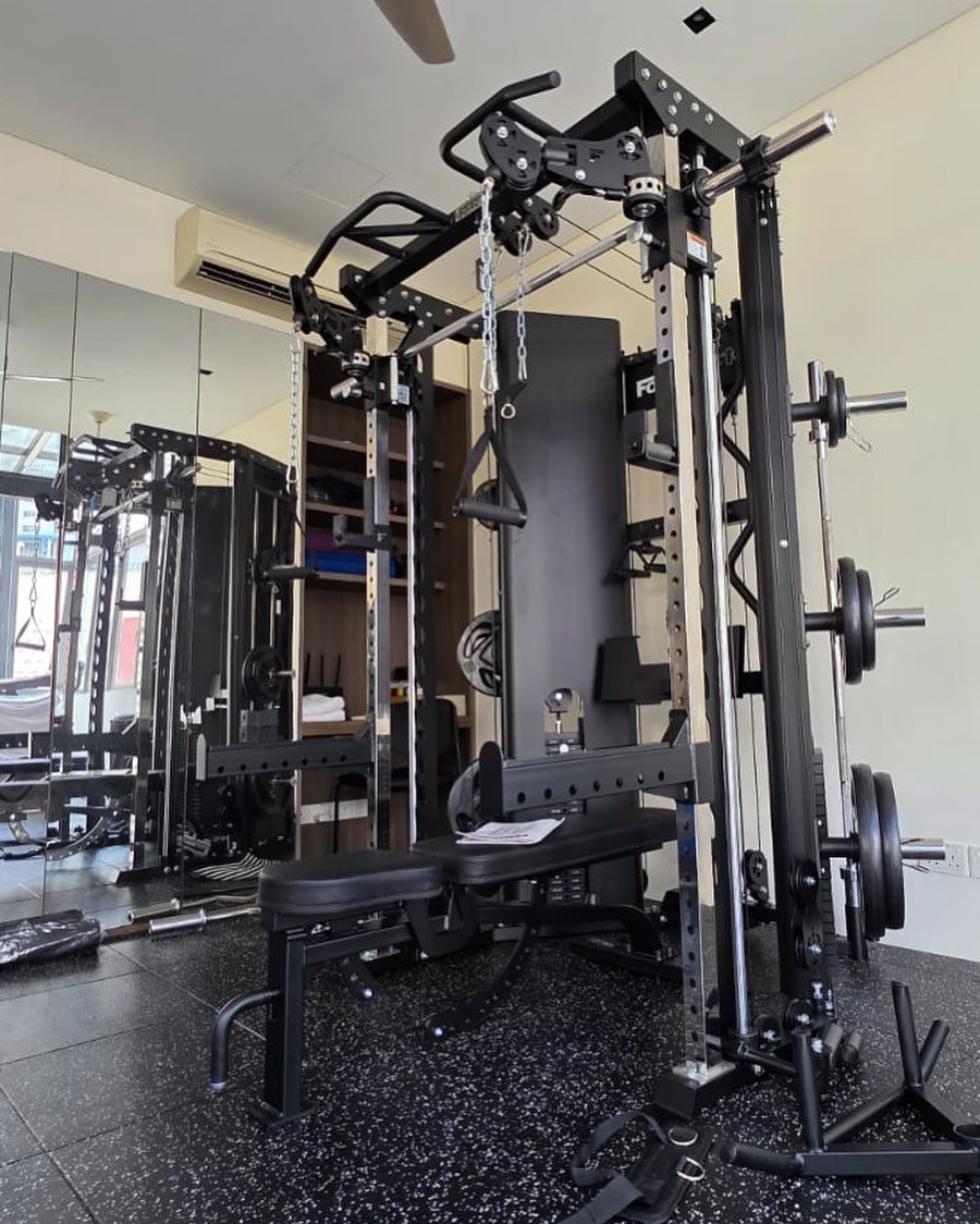 Force USA c10, Nordictrack treadmill and bike setup