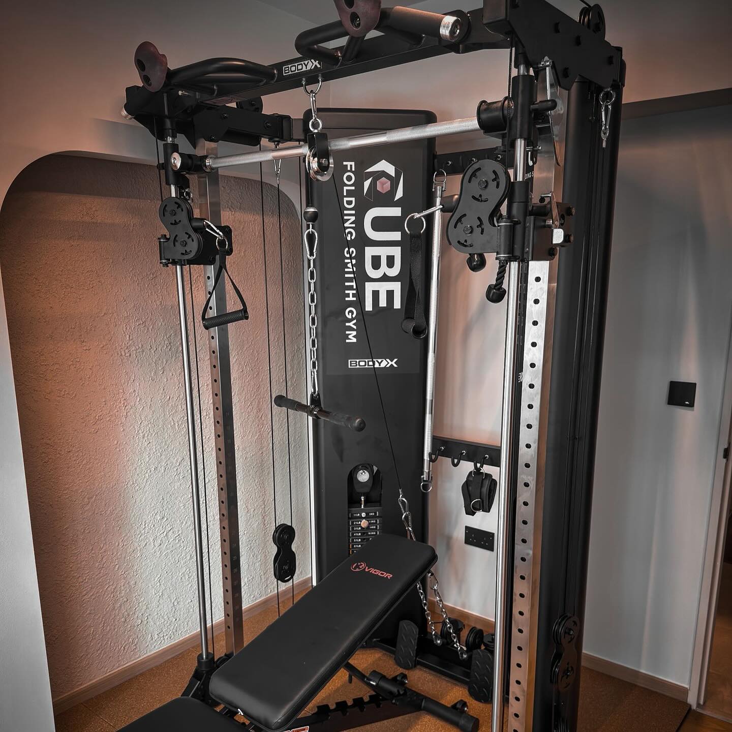 Bodyx Cube Smith Folding Cable Machine