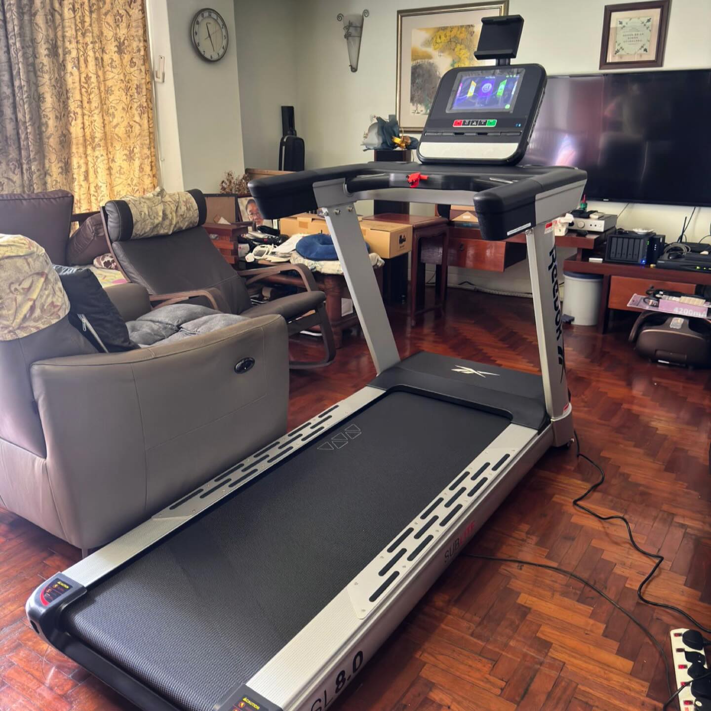 Reebok SL8 AC light commercial treadmill