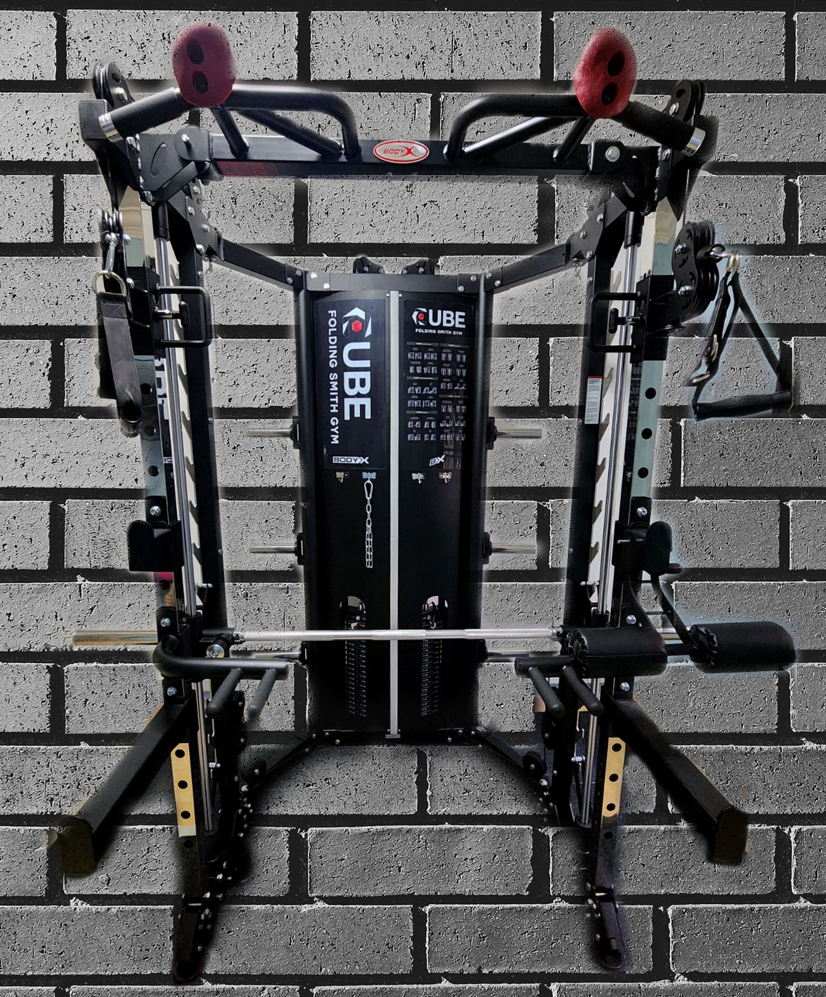 Bodyx Folding Cube Smith Machine Hybrid Model Home Gym Singapore