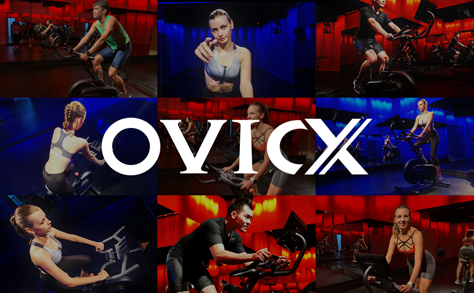 OVICX Q200 Magnetic Spin Bike - Home Gym Singapore