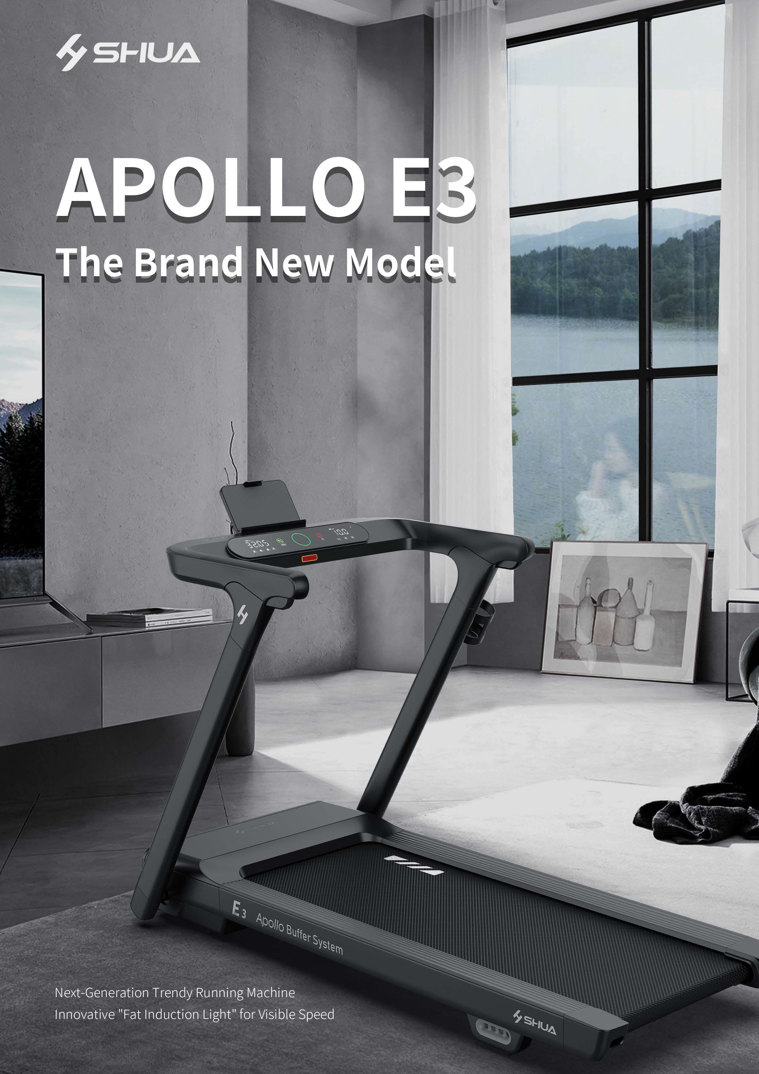 Shua E3 Minimalist Treadmill - Home Gym Singapore