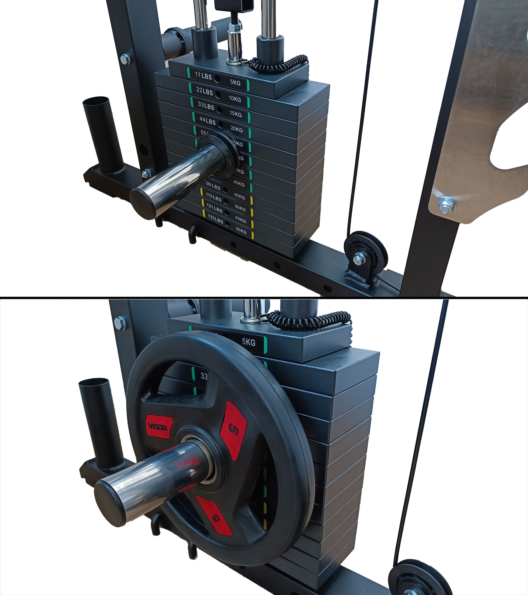 Extra weights for cable machines hot sale